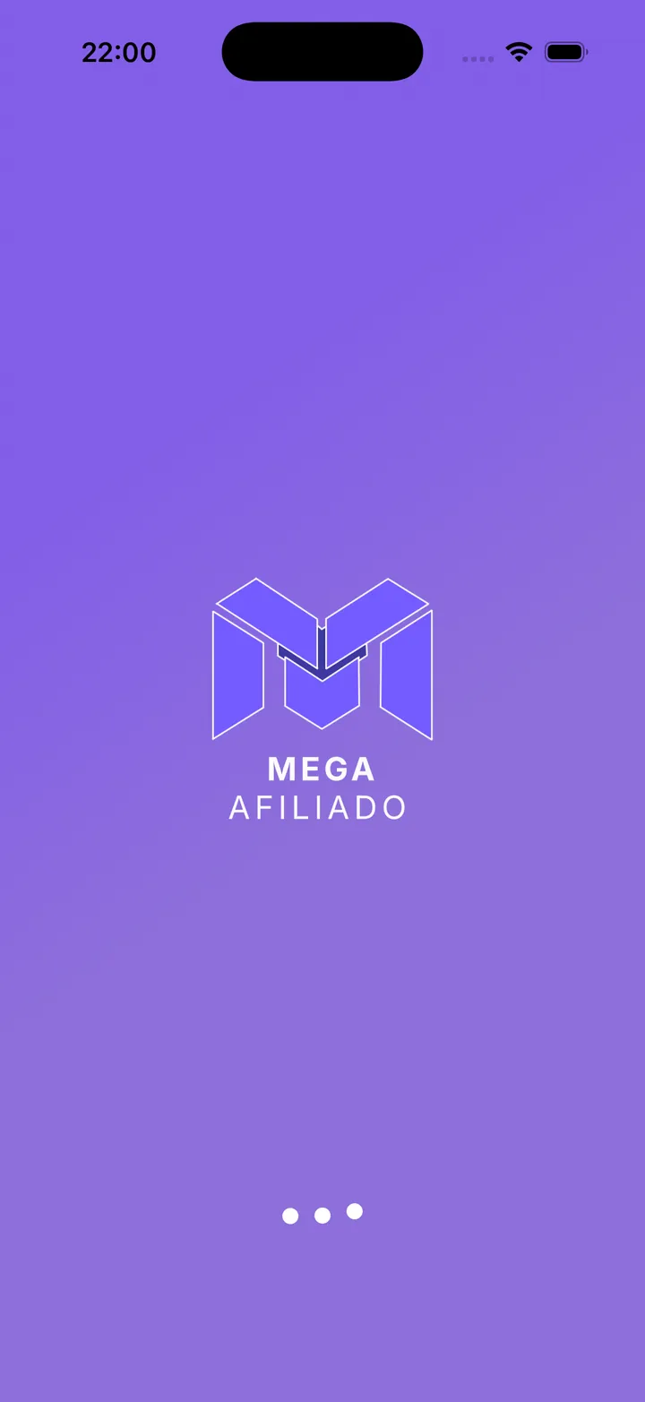 Tela do passo 1: Conheça o app e escolha seu modo